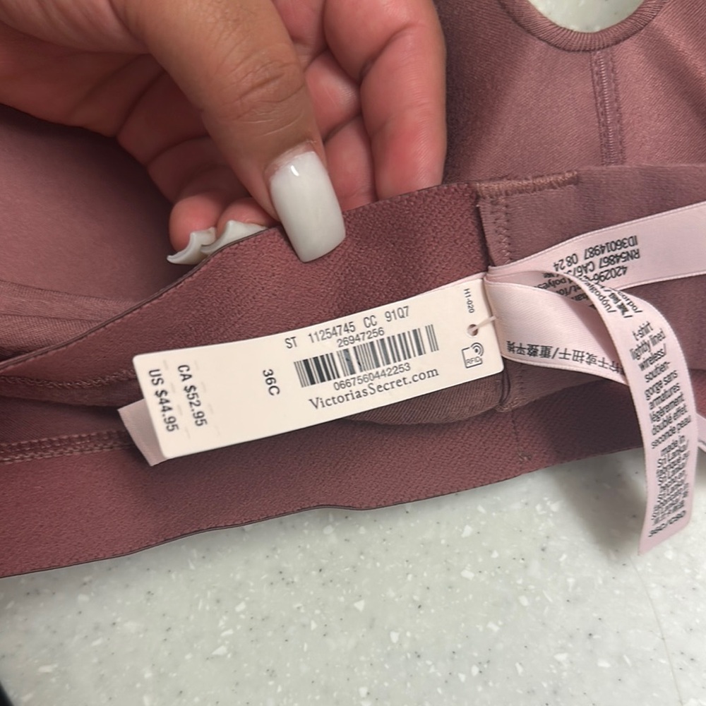 Victoria's Secret Seamless Bra in Mauve - Picture 3 of 3